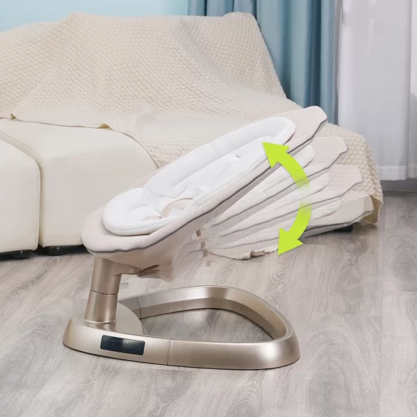 Wholesale Remote Control Electric Baby Rocking Chair, Comfortable Baby Swing Cradle Bassinet - 图片 5