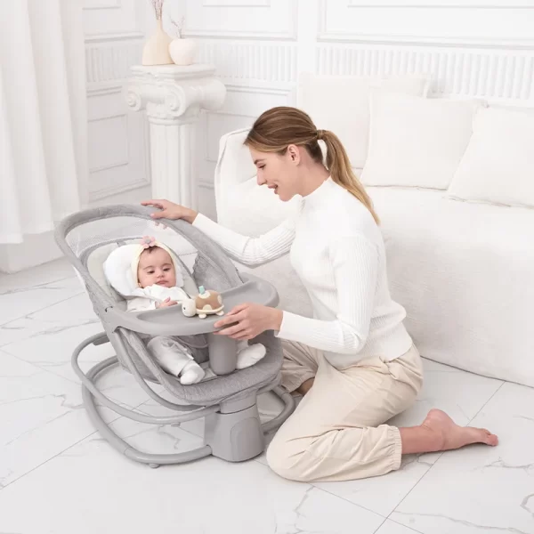 Factory Price Baby Swing Baby Rocking Chair Cradle - 图片 3