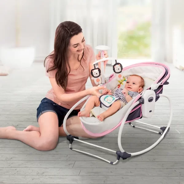 Wholesale 5 in 1 Baby Rocking Chair and Baby Bassinets Bed