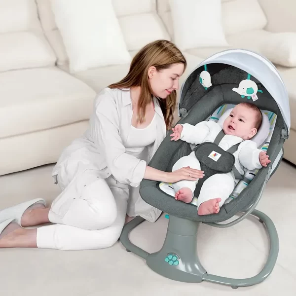 Baby Swing Electric Baby Rocker Portable, Wholesale - 图片 6