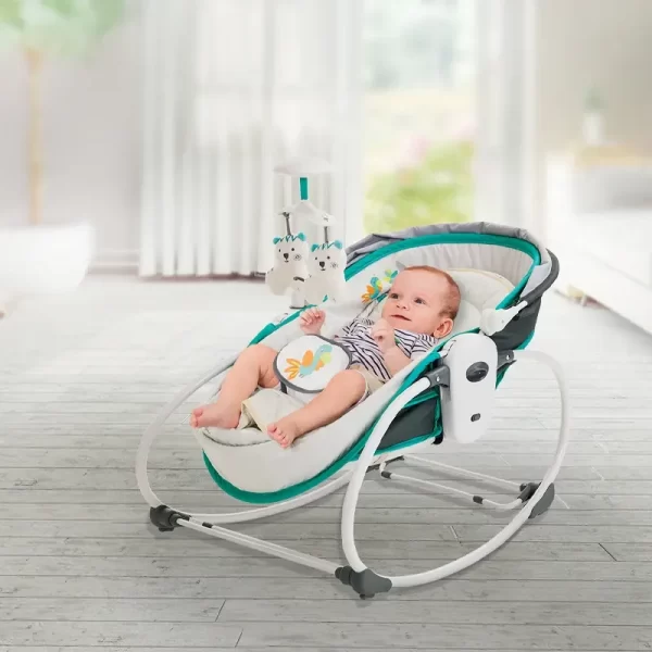 Wholesale 5 in 1 Baby Rocking Chair and Baby Bassinets Bed - 图片 2