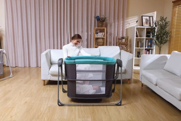4 in 1 Smart Baby Bassinets Bed, Wholesale Baby Rocking Crib - 图片 2