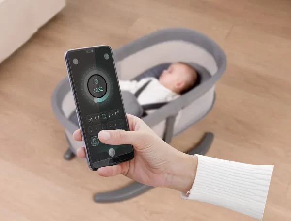 Remote Control Electric Baby Rocking Chair, Baby Swing Cradle for Infants to Toddlers - 图片 3