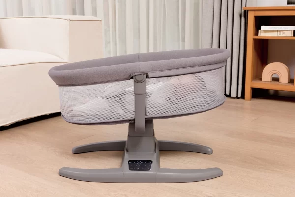 Remote Control Electric Baby Rocking Chair, Baby Swing Cradle for Infants to Toddlers - 图片 5