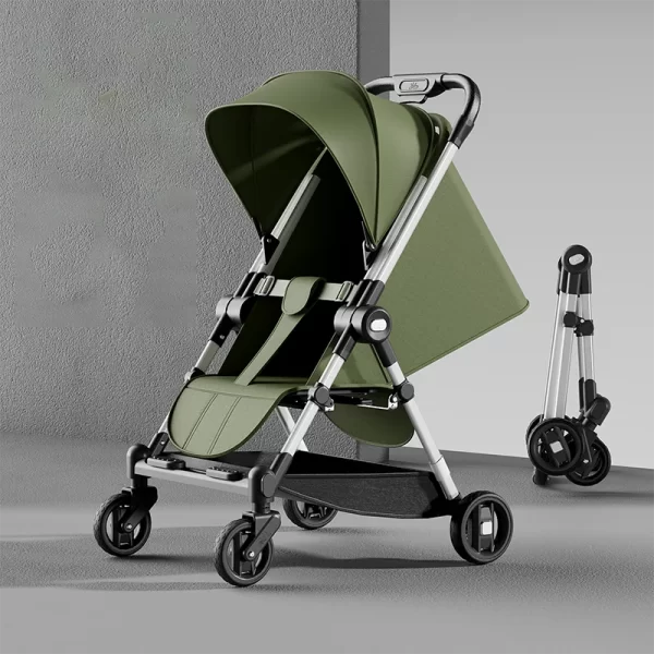 Baby Stroller, Infant Stroller with Canopy, Foldable Adjustable - 图片 6