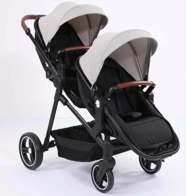 Twins Baby Stroller, Folding Baby Double Pram Stroller, Factory Supplying Wholesale