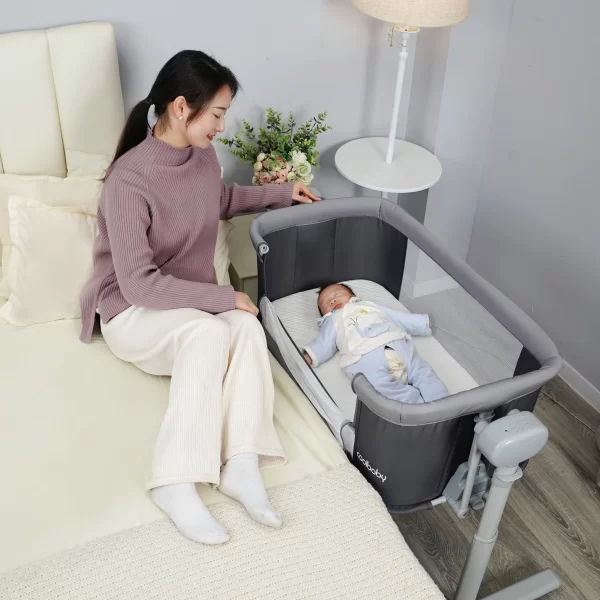 Baby Swing Bed Baby Electric Cradle Swing Modern Electronic Crib, Wholesale - 图片 4