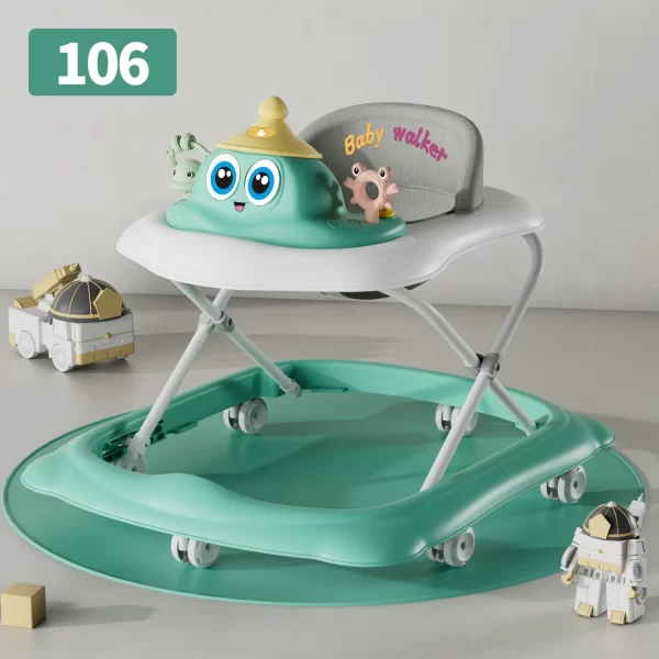 Adorable Cartoon Baby Walker with Dynamic Music & Colorful Lights, Wholesale - 图片 4