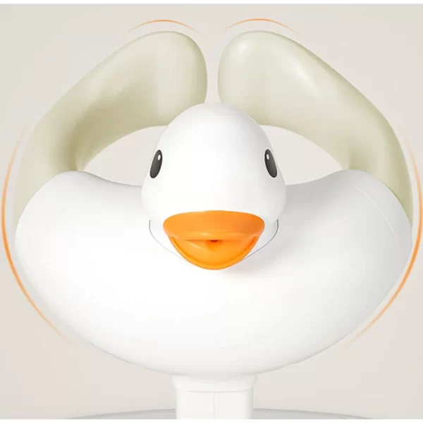 Cartoon Duck Baby Hug Bath Tower, Adjustable for Safe Toddler Showers - 图片 3