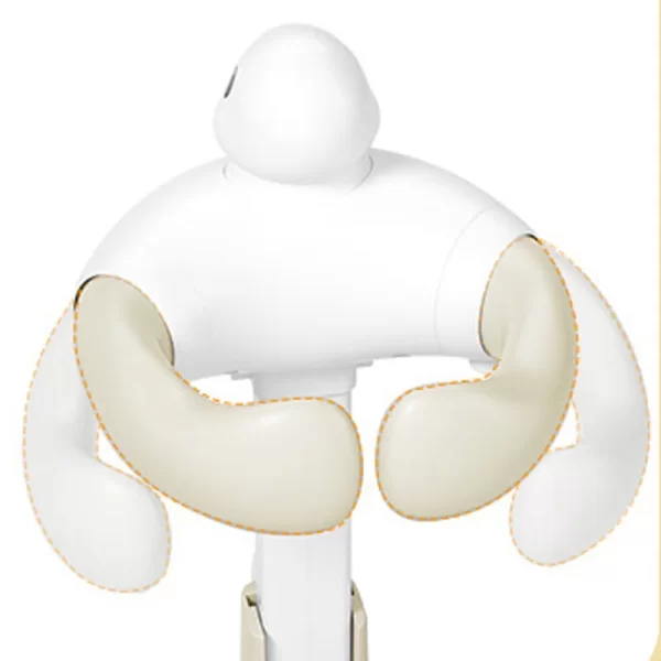 Cartoon Duck Baby Hug Bath Tower, Adjustable for Safe Toddler Showers - 图片 4
