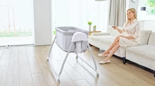 Electric Baby Cradle Baby Rocker Bed for Children Soothing - 图片 6