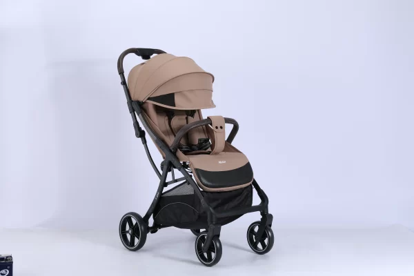Premium Baby Stroller with 8" EVA Wheels PU Handles - 图片 6