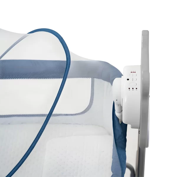 Smart Electric Baby Rocking Crib with Wheels, Multi-Functional Baby Bassinets Bed - 图片 8