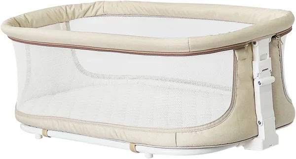 3-in-1 Baby Bassinet: Convertible Crib, Rocking Bed & Removable Cradle - 图片 2