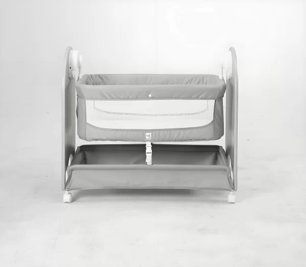 Smart Baby Bassinet with 3-Speed Auto Rocking, Bluetooth Remote