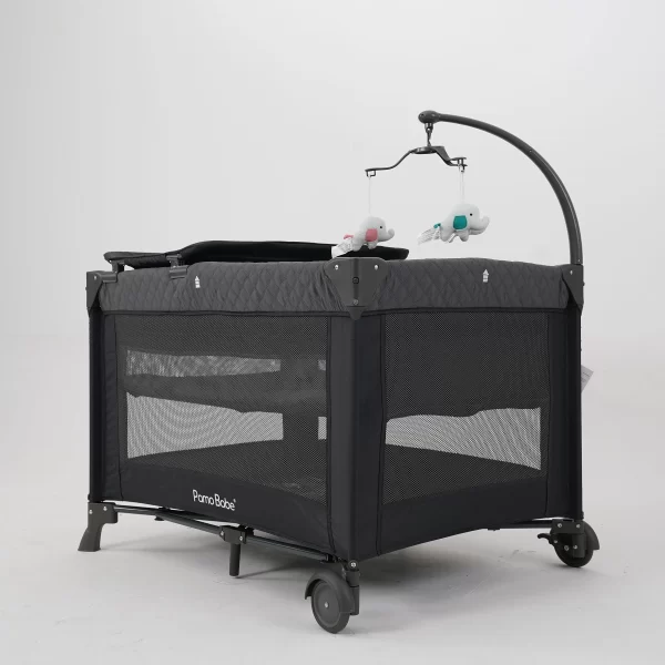 Multi-purpose Baby Infant Crib Foldable Game Bed With Diaper Table - 图片 5