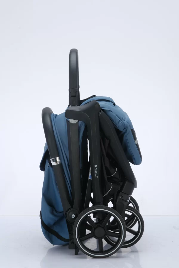 One Hand Fold Baby Stroller Large Wheels, Lightweight Toddler Stroller Wholesale - 图片 7