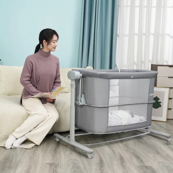 Baby Swing Bed Baby Electric Cradle Swing Modern Electronic Crib, Wholesale - 图片 2
