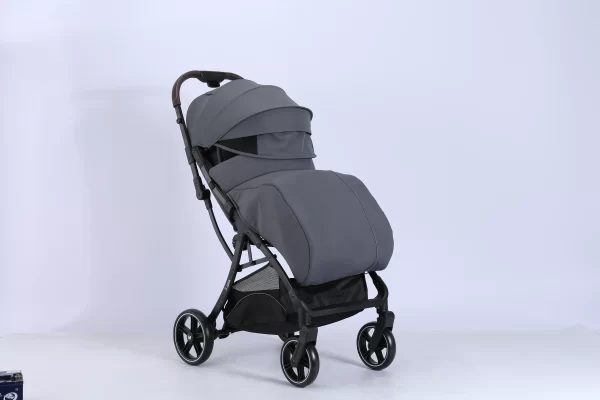 Premium Baby Stroller with 8" EVA Wheels PU Handles - 图片 2