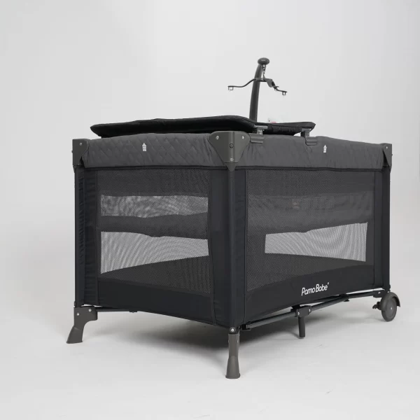 Multi-purpose Baby Infant Crib Foldable Game Bed With Diaper Table - 图片 6