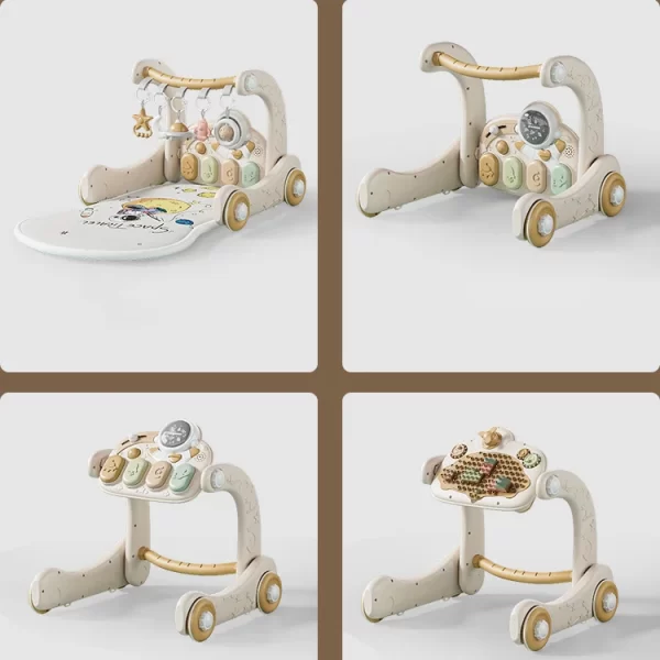 4 in 1 Multi-Functional Baby Walker with Music and Light - 图片 5