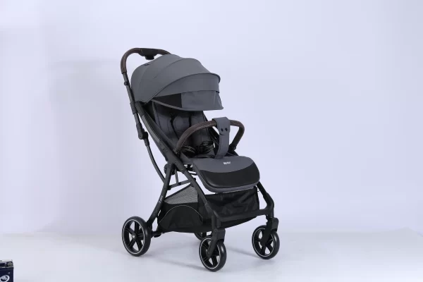 Premium Baby Stroller with 8" EVA Wheels PU Handles - 图片 4