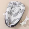 Cute Theme Double-Sided Baby Lounger for Newborn, Soft Breathable, Wholesale - 图片 9