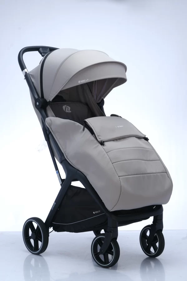 One Hand Fold Baby Stroller Large Wheels, Lightweight Toddler Stroller Wholesale - 图片 9