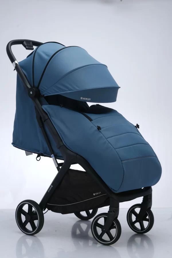 One Hand Fold Baby Stroller Large Wheels, Lightweight Toddler Stroller Wholesale - 图片 10