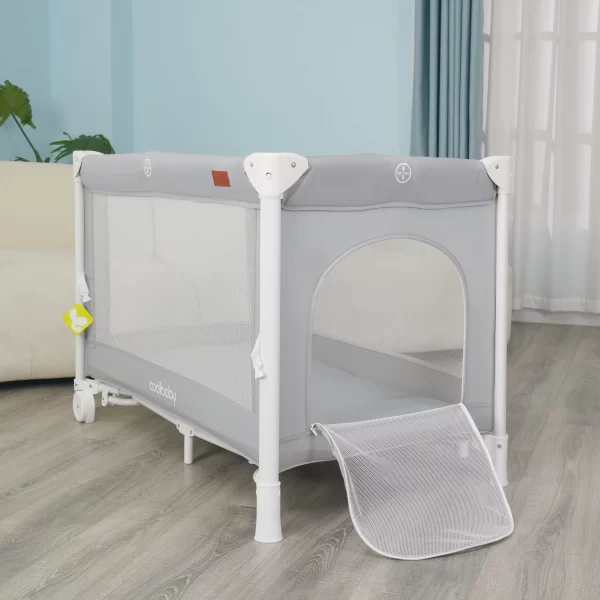 Portable Baby Playard Baby Playpen with Bassinet & Changing Table, Wholesale - 图片 7