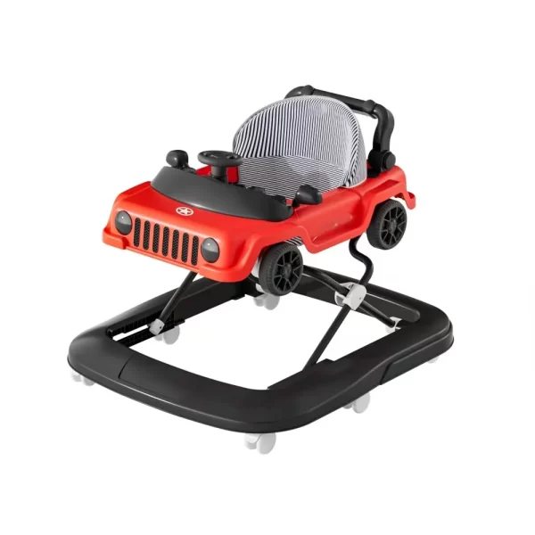 Lightweight Sturdy Baby Walker Cute Car Theme - 图片 3