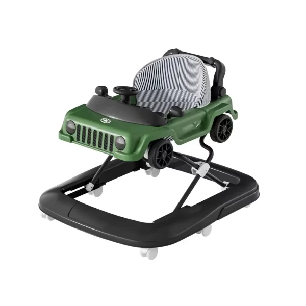 Lightweight Sturdy Baby Walker Cute Car Theme - 图片 2