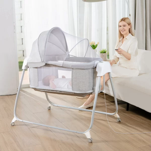 Electric Baby Cradle Baby Rocker Bed for Children Soothing