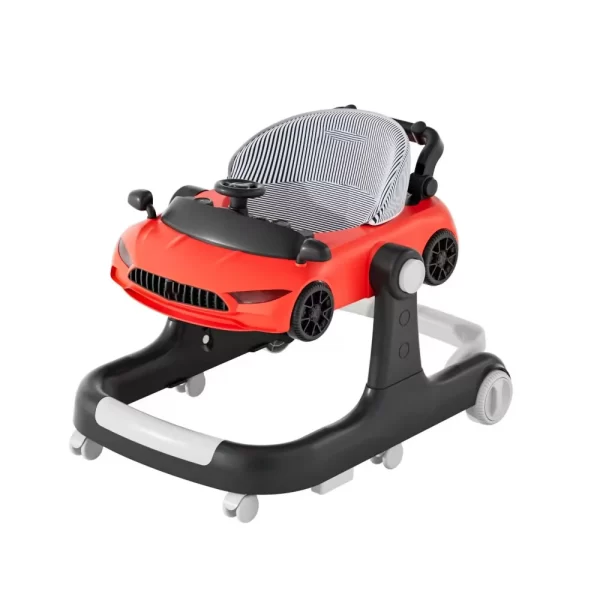 Car Theme and Modern Baby Walker, Non-Slip Wheels - 图片 2