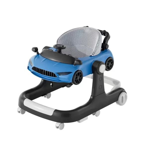 Car Theme and Modern Baby Walker, Non-Slip Wheels - 图片 3