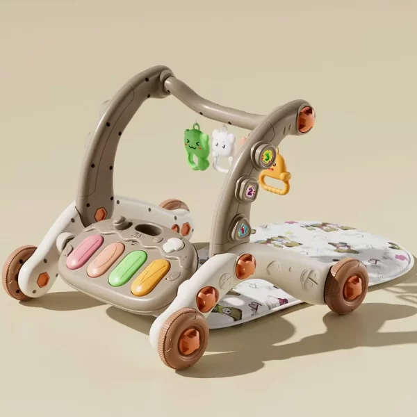 3-in-1 Smart Baby Walker – Musical Learning & First Steps Companion - 图片 2