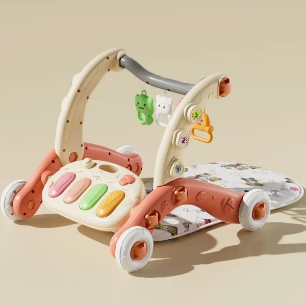 3-in-1 Smart Baby Walker – Musical Learning & First Steps Companion