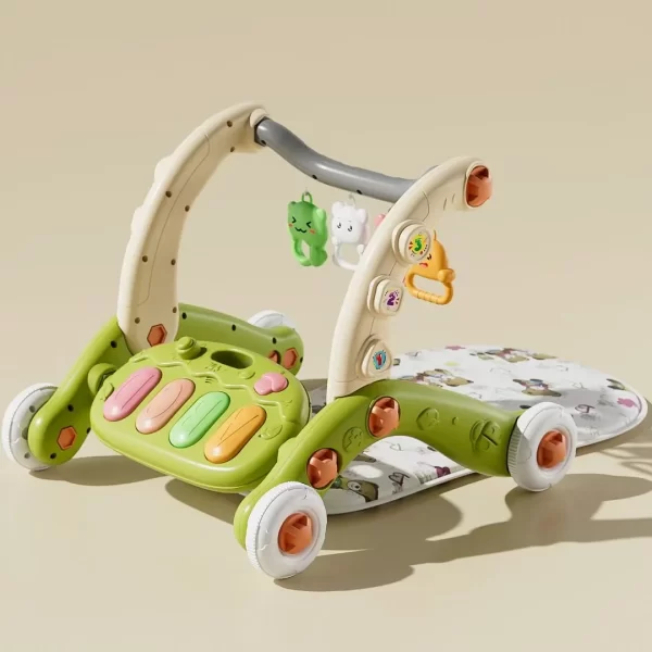 3-in-1 Smart Baby Walker – Musical Learning & First Steps Companion - 图片 3