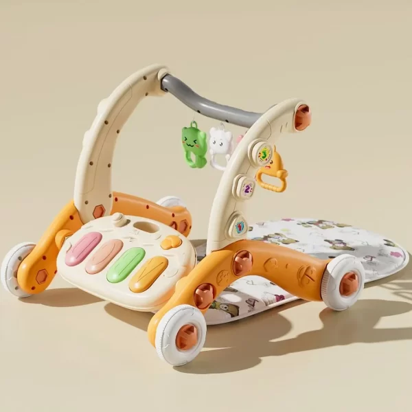 3-in-1 Smart Baby Walker – Musical Learning & First Steps Companion - 图片 4