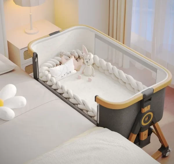 Baby Crib, Bassinet Bedside Crib Bed for Infant, Baby Newborn, Wholesale - 图片 2