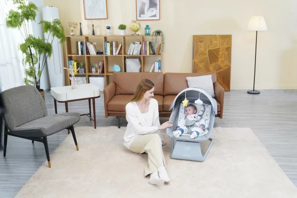 Electric Baby Swing Chair Bed, Baby Bassinet Electric Baby Crib Wholesale