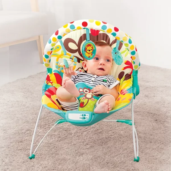 Newborn Infant Bouncer Cradle, Soft Baby Swing - 图片 2