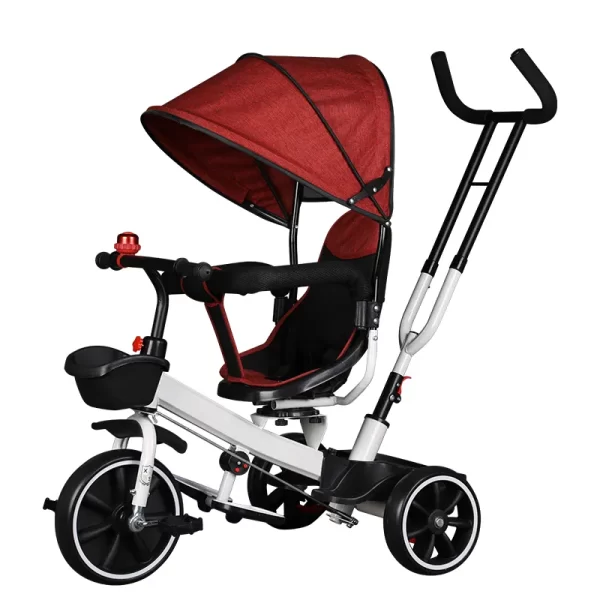 High Quality Baby Tricycles Kids Trike with Canopy - 图片 5