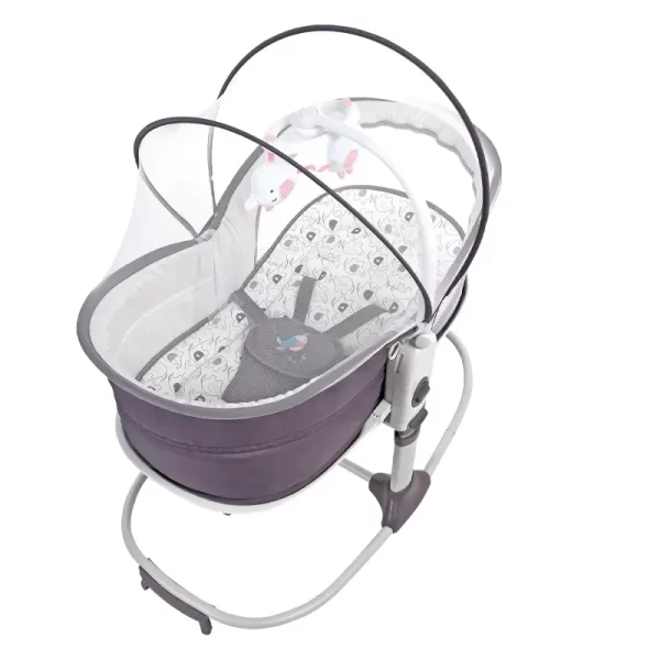 Multifunctional Baby Crib Baby Swing Cradle Bassinet - 图片 7
