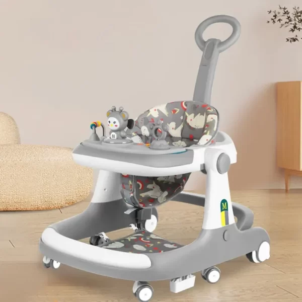 Music and Light Baby Walker, Multifunctional Adjustable for Toddler Infant - 图片 3