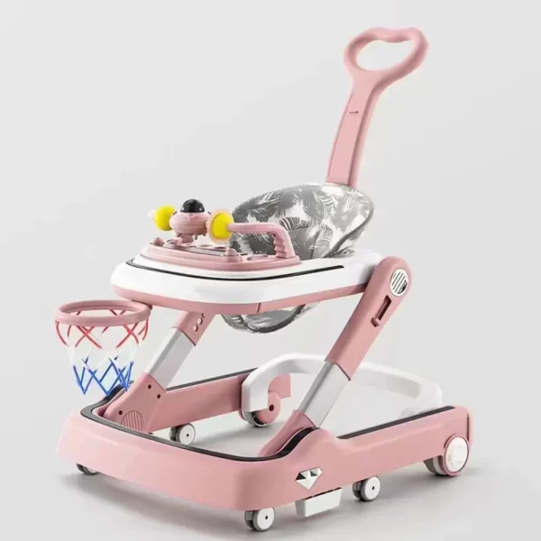 Baby Walkers Height Adjustable, Multifunctional Music Foldable Toddler Walker Wholesale - 图片 5