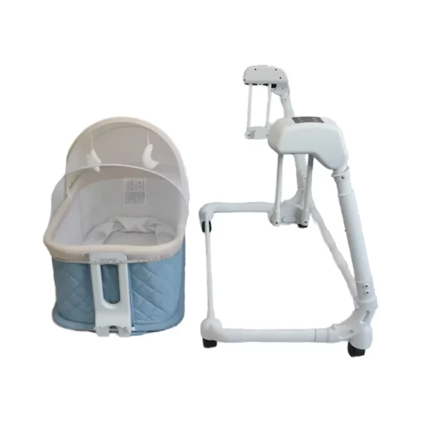 Modern Baby Crib with Detachable Mosquito Net - 图片 3