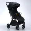 One Hand Fold Baby Stroller Large Wheels, Lightweight Toddler Stroller - 图片 3