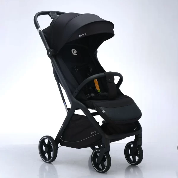 One Hand Fold Baby Stroller Large Wheels, Lightweight Toddler Stroller Wholesale - 图片 3