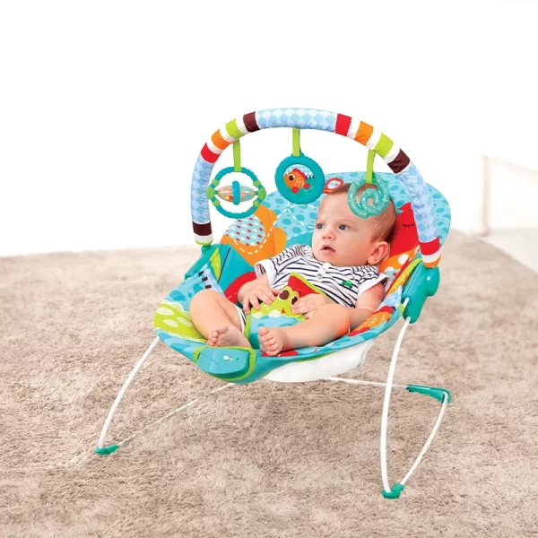 Cute Cheaper Baby Swing Bouncer with Toys, Wholesale - 图片 3